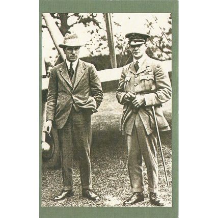 The Nostalgia Postcard 1890's - 1950's - Alcock & Brown 1st Atlantic Flight 1919