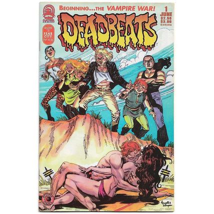 DeadBeats #1 (1993) *Claypool Comics / Cover Art By Richard Howell / Vampires*