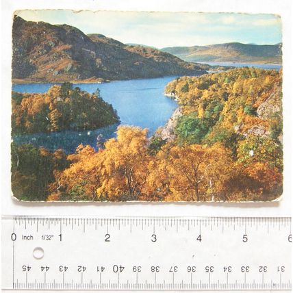 1967 postcard Loch Katrine, Perthshire