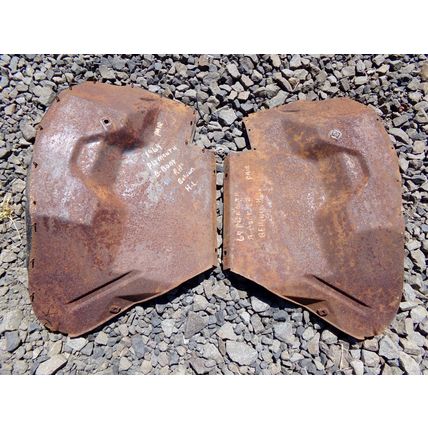 1964 Plymouth Sport Fury Headlight Splash Shields Fender Front Belvedere Savoy
