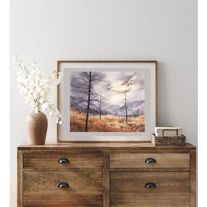 Landscape Watercolor Painting