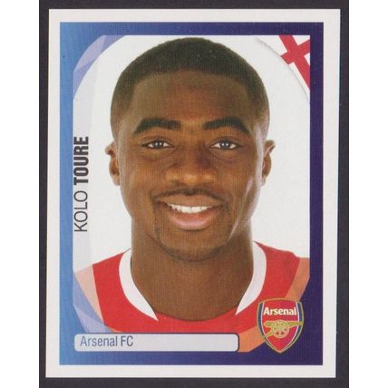 Panini Stickers - Champions League 2007-08 #30 Kolo Toure (Arsenal FC)