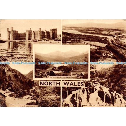 D023278 North Wales. Photochrom. 1958. Multi View