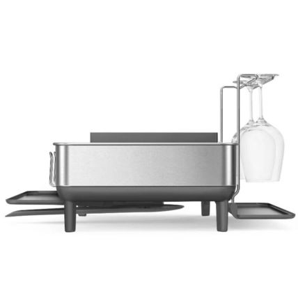 Stainless Steel Dish Drying Rack for Kitchen Counter Dish Drainers (Medium)