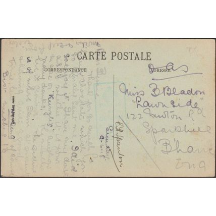La Plage et les Châlets, Wimereux, 1918 - Lévy CPA LL14