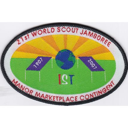 Scout Badge 21st World Jamboree 2007 - Manor Marketplace IST (H1)