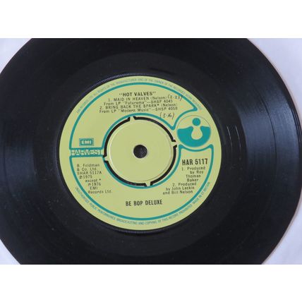 4 X 7 INCH VINYL SINGLES. TONI BASIL, BE BOP DELUXE, TOTO, BONNIE TYLER
