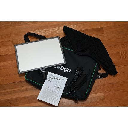 Ledgo Large Professional LED Video Production Pad Light/Kit