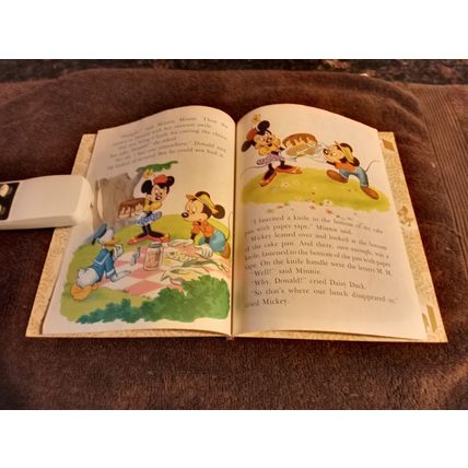 Little Golden Book Walt Disney's Mickey Mouses Picnic By Jane Werner 1996 100-69