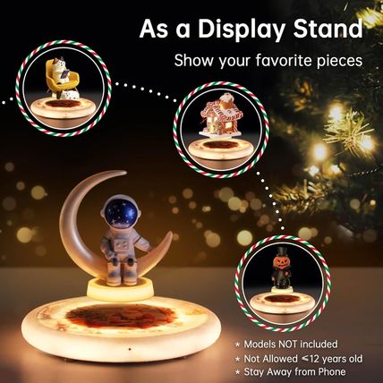 Levitating Christmas Tree Lights,6.5Inch Floating Display with Christmas Tree fo
