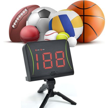 DRM Hands-Free Speed Radars, Multi-Sports Radar Gun for Baseball/Lacrosse/Soccer
