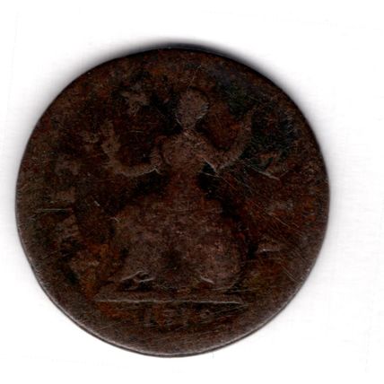 Great Britain. George I. Farthing 1719. dy17814