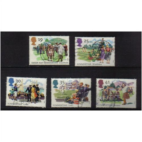 1994 GB FOUR SEASONS SET F/U SG 1834-1838