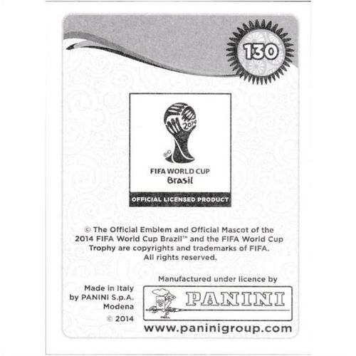2014 Panini World Cup Soccer Stickers - #130 - Daryl Janmaat
