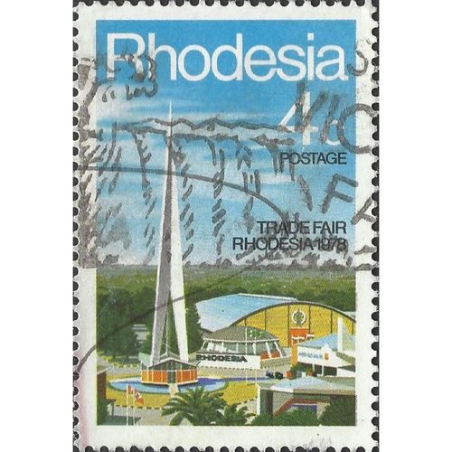 RHODESIA, Rhodesia Trade Fair, blue 1978, 4c, #4