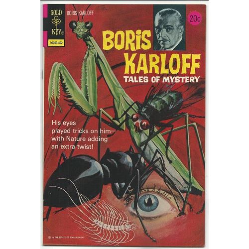 BORIS KARLOFF TALES OF MYSTERY # 52 NICE