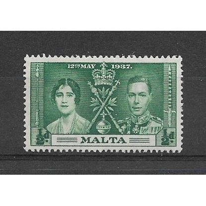 Malta.SG214 1/2d Green.Mounted Mint.Dec19