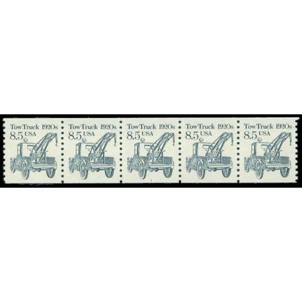 2129 8.5c Tow Truck Very Fine MNH Dry Gum PNC 1/5 P0167