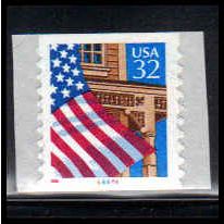 2915Av 32c U.S. Flag Over Porch Fine MNH CNS 66666 11x10 PA1302