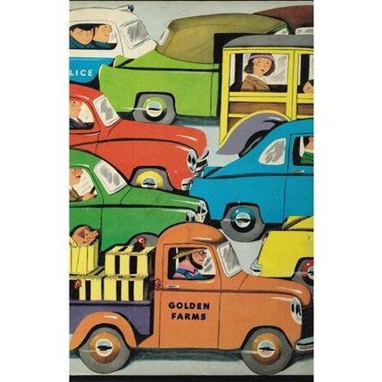THE GREAT BIG CAR AND TRUCK BOOK 1973 HB Pictures by Richard Scarry FREE Shippin