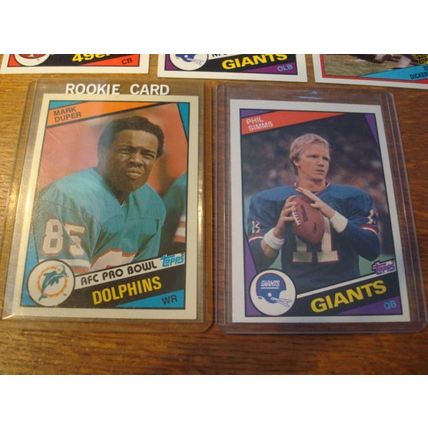 1984 Topps, 5-Cards, Stars/Rc's/HOFers, ERIC DICKERSON Rc