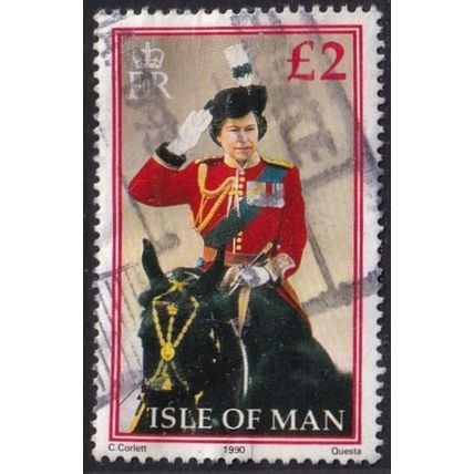 Isle of Man 1990 SG 380a Used - Royalty (E-640 (1))
