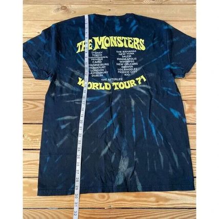 The Monsters World Tour 71 Graphic T Shirt-LARGE-BLACK-UNISEX-NEW-FAST SHIPPING