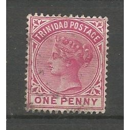 Trinidad 1883 Queen Victoria 1d, used. SG107