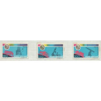 Vatican City Stamps Scott #654 To 656, Mint Never Hinged