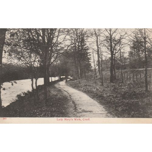 Lady Mary's Walk Crieff Perthshire Postcard (PER77193)