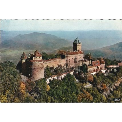 Haut Koenigsburg Chateau France Postcard posted 1960 VGC