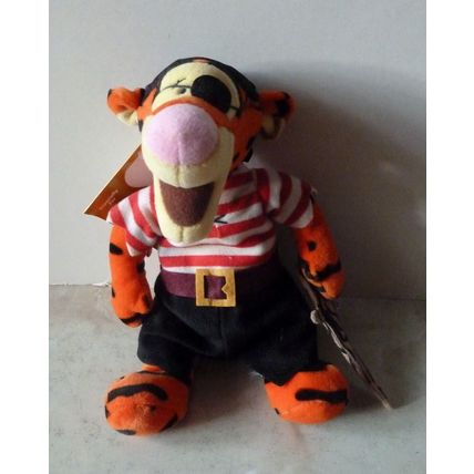 DISNEY STORE POOH AND FRIENDS PIRATE BEANIES – SET OF 4