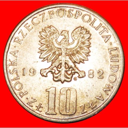 PRUS (1847-1912): POLAND ★ 10 ZLOTY 1982 TYPE (1975-1984) ★LOW START★NO RESERVE