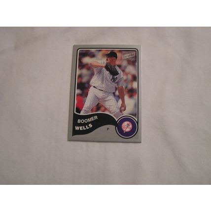Boomer Wells 2003 Bazooka SILVER NO. 33