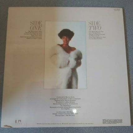 Shirley Bassey ‎– Yesterdays (UAS30141) 1978 (LP)
