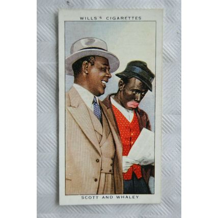 1935 Wills Radio Celebrities 2nd series No. 37 Scott & Whaley