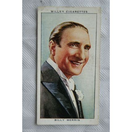 1935 Wills Radio Celebrities 2nd series No. 42 Billie Merrin