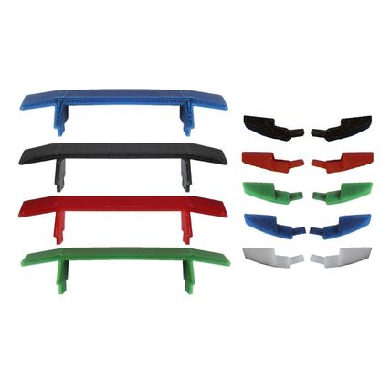Rear Wing Spoilers & Mirrors For Vintage 1990s Scalextric Lamborghini Diablo NEW