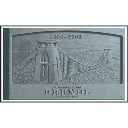 2006 DX36 Brunel 1806-2006 Royal Mail Book Of Prestige Stamps.