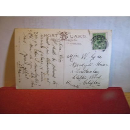 OLD WEIR BRIDGE, KILLARNEY, CO. KERRY, IRELAND used antique postcard 1911 pm =