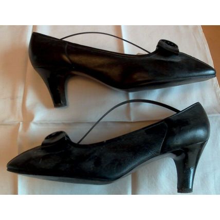 Vintage 1950's Black Shoes