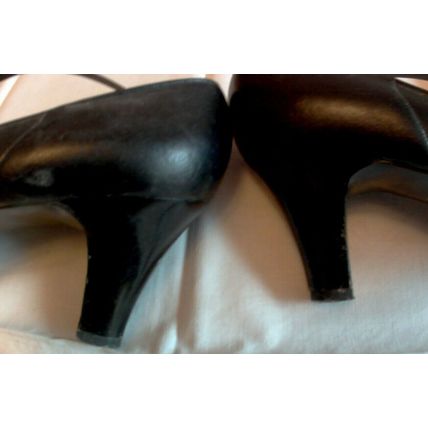 Vintage 1950's Black Shoes