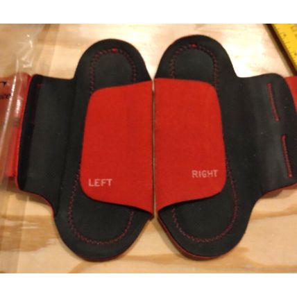 Professionals Choice Horse Splint Boots Red Length 9" in Sports Med Products Inc