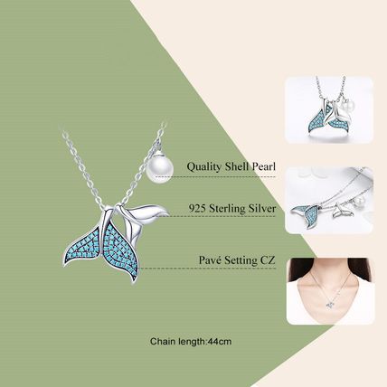 Save the Whales Jewelry 925 Sterling Whale Tail Ring 3 Pieces Set