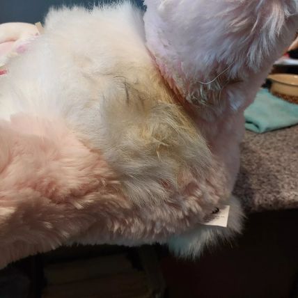 Chad Valley Cuddle Club Pink Fluffy Bunny approx 45cm (18")