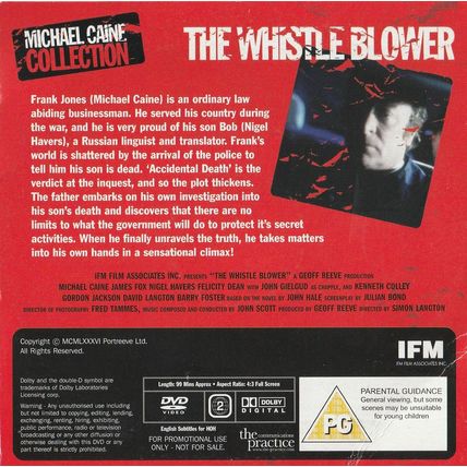 The Whistle Blower : Daily Mail Promotional DVD
