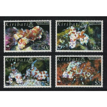 Kiribati WWF Harlequin Shrimp 4v 2005 MNH SG#746-749 MI#983-986 Sc#875-878