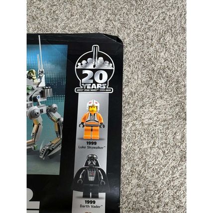 Lego Star Wars 36" X 24" Double-sided Poster 20 Years Disney Slave Racer Figures