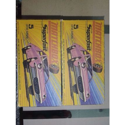 Matchbox Superfast No5 - Lotus Europa - Pink - Replica Box