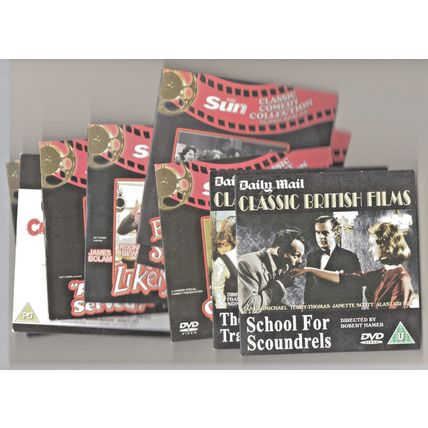 British comedy film collection DVD's X7 region 2